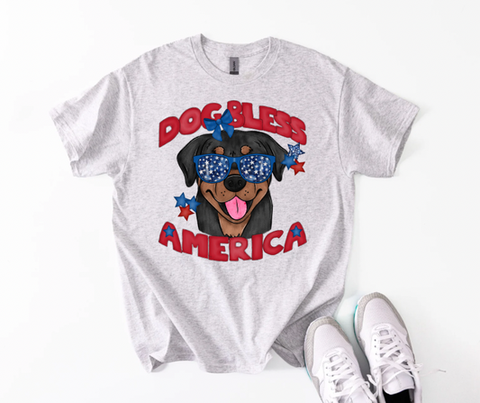 Dog Bless America Rottweiler