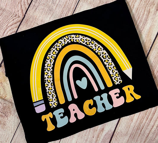 Retro Teacher Print