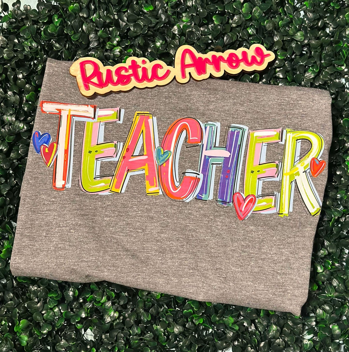 Teacher - Paint Stroke