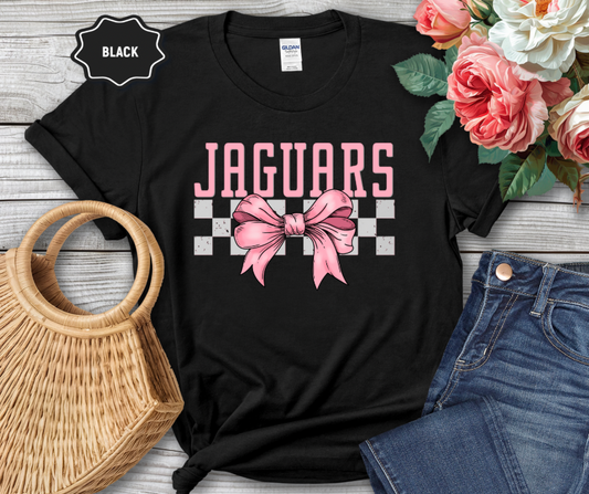 Pink Bow Jaguars