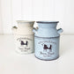 Foundations Decor Decorative Milk Cans: Antique Metal