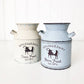 Foundations Decor Decorative Milk Cans: Antique Metal