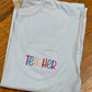 Embroidered Pocket CC Teacher